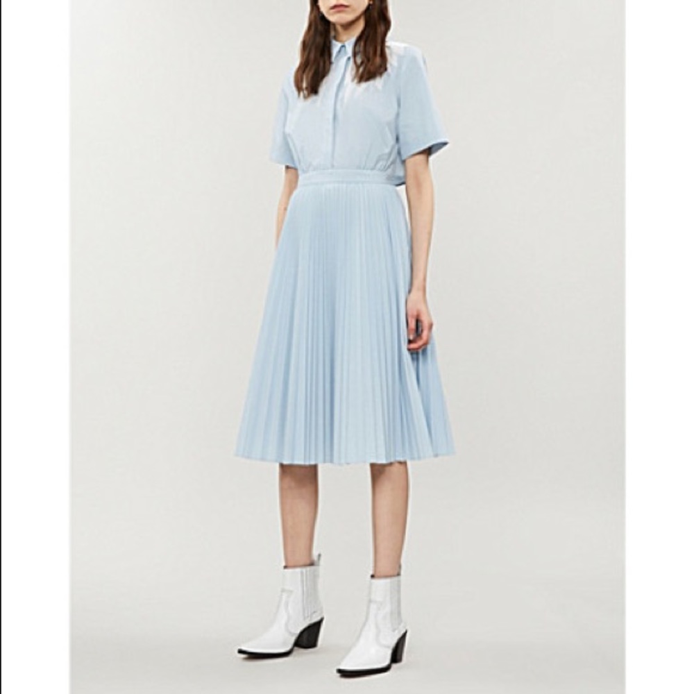Maje Robe Plissee Dress